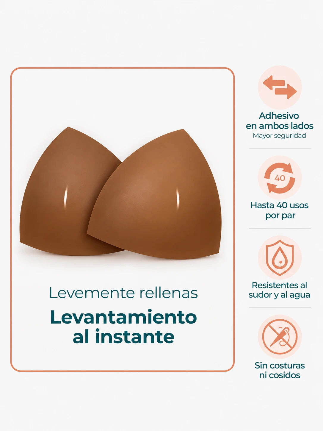 BombaBra® | Insertos adhesivos de realce invisible