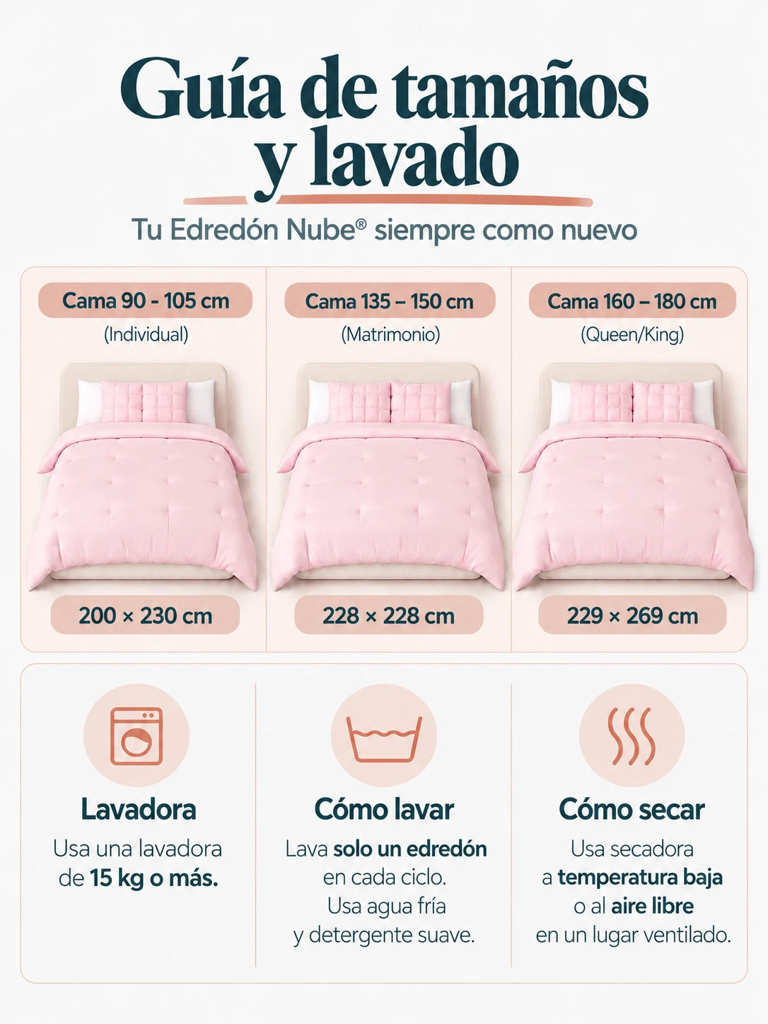 Edredón Nube® | Doble relleno ultrasuave