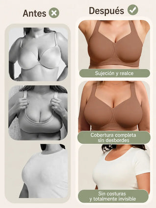 SupportBra® | Sujeción y forma, sin aros.