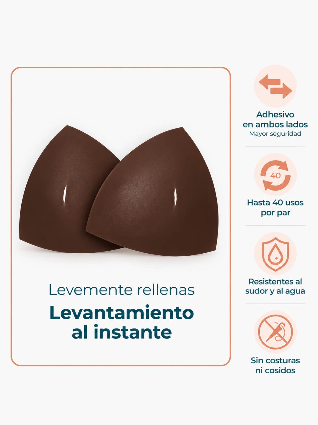 BombaBra® | Insertos adhesivos de realce invisible