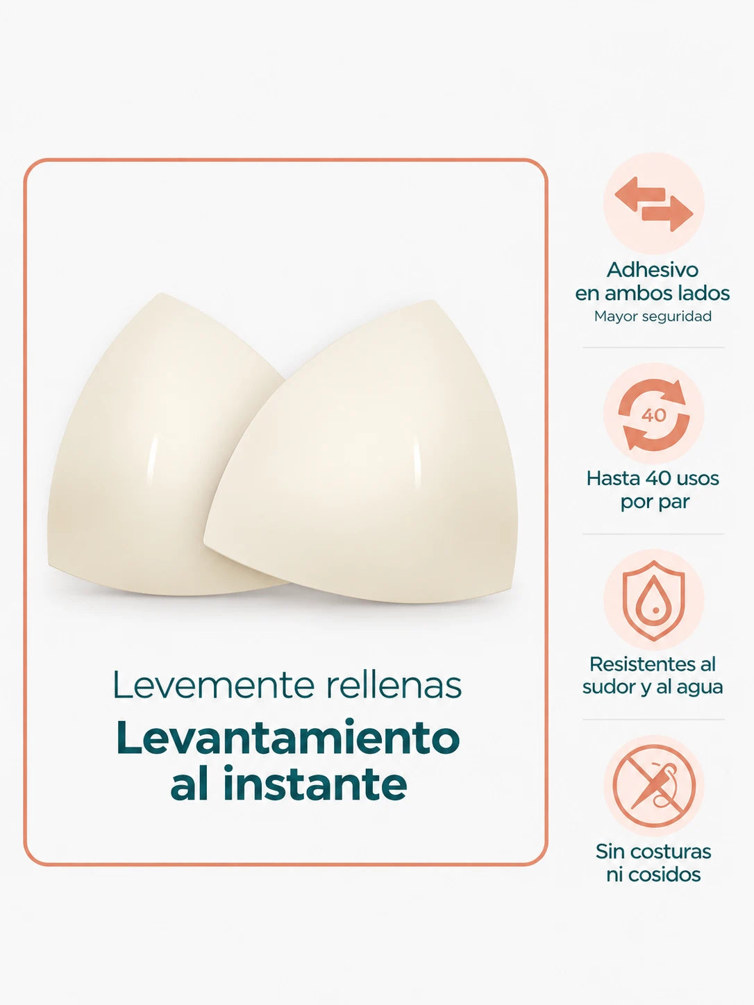 BombaBra® | Insertos adhesivos de realce invisible