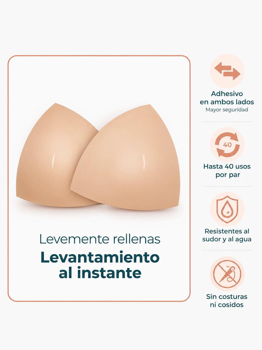 BombaBra® | Insertos adhesivos de realce invisible